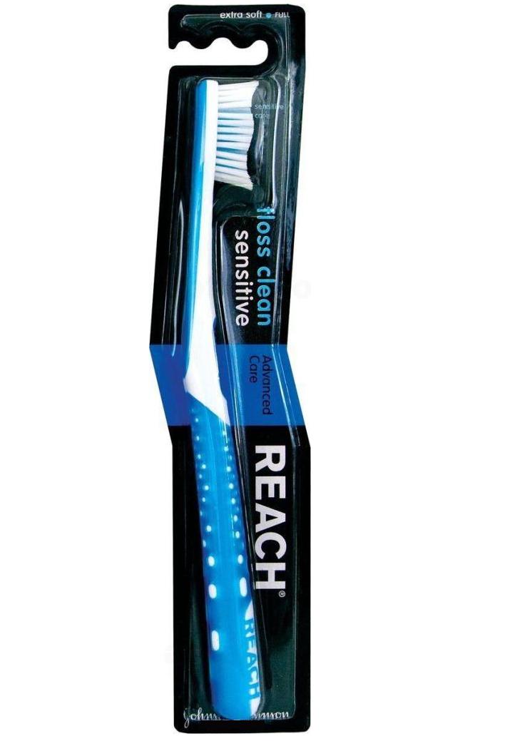 Reach Floss clean sensitive зубная щетка экстра софт