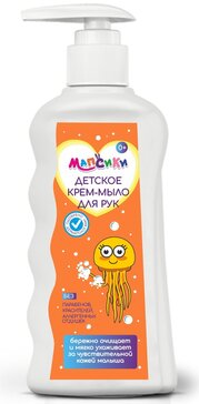Мапсики крем-мыло детское для рук с пантенолом 150мл N 1