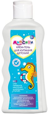 Мапсики крем-гель детский для купания с пантенолом 250мл N 1