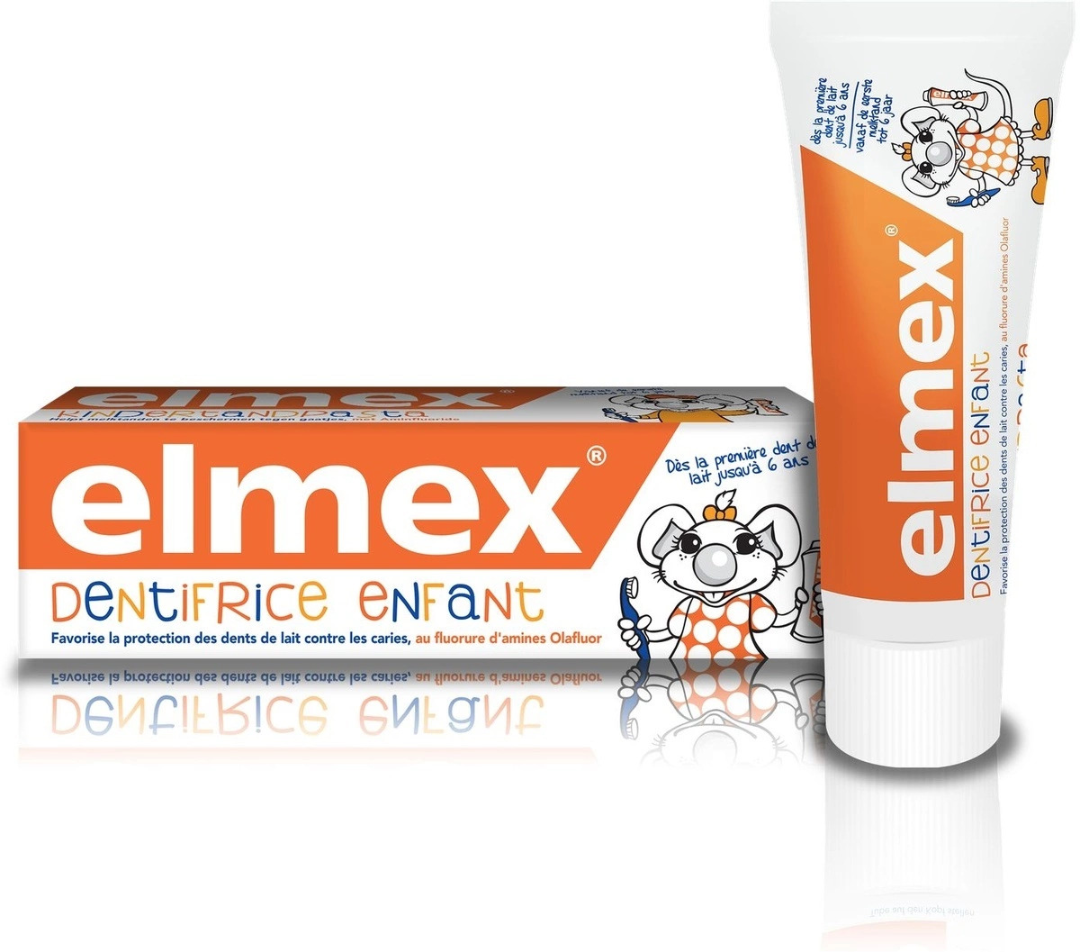 Elmex зубная паста для детей от 0 до 2 лет 50мл N 1