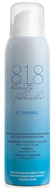 818 Beauty Formula ESTIQE термальная минер. вода /чуствит кожи 150 мл N 1