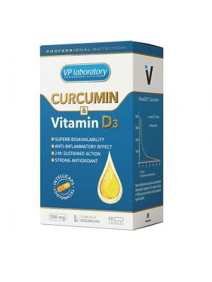 Curcumine & Vitamine D3 восстановитель после нагрузок капс N 60