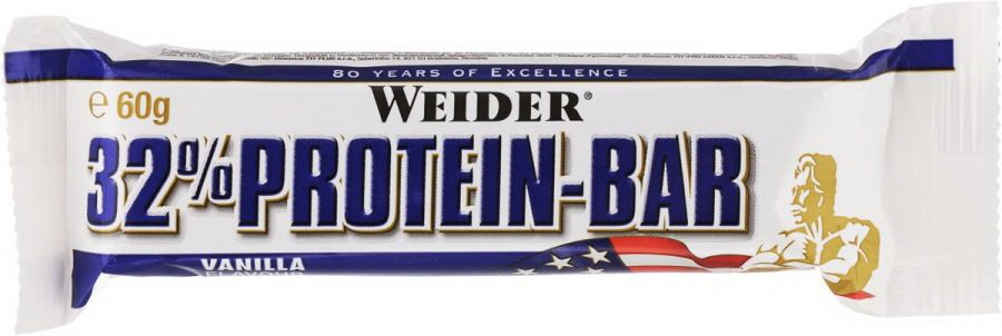 Вейдер 32% Протеин Бар батончик белковый 60г ваниль N 1