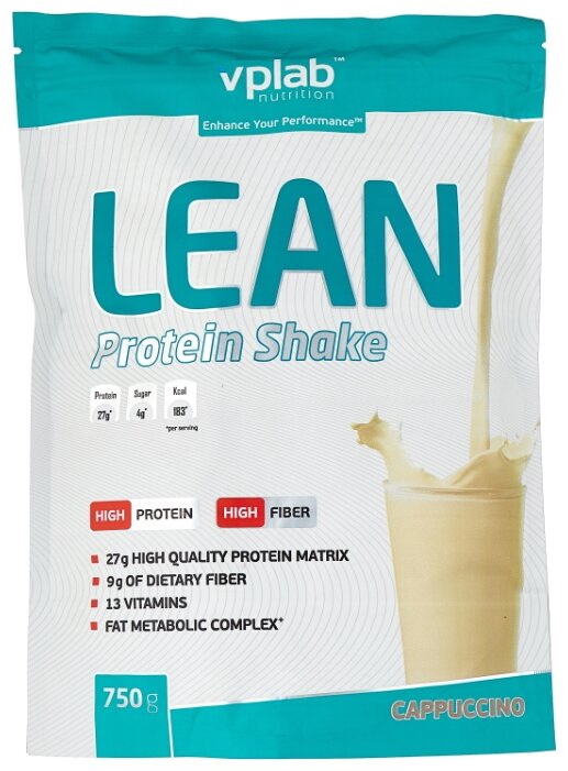 Lean Protein Shake со вкусом капучино 750г пакет N 1