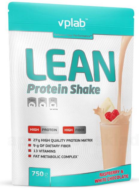 Lean Protein Shake со вкусом малика-белый шоколад 750г пакет N 1