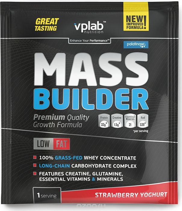 Mass Builder со вкусом клубника-йогурт 1,2кг пакет N 1