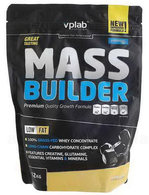 Mass Builder со вкусом ваниль 1,2кг пакет N 1