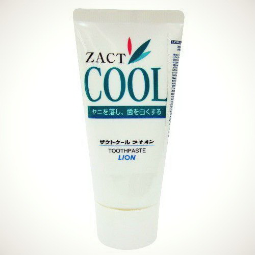 LION Зубная паста с освежающим и отбеливающим эффектом для курящих Zact Cool, 130 г N 1