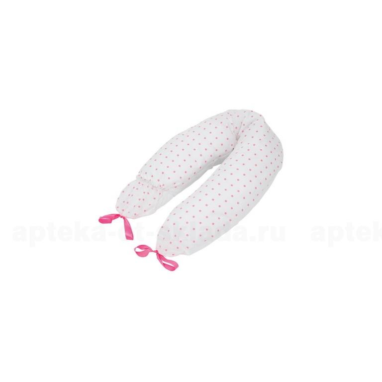 ROXY-KIDS Подушка для беременных Премиум, наполнитель холлофайбер+шарики, кармашек+завязки N 1