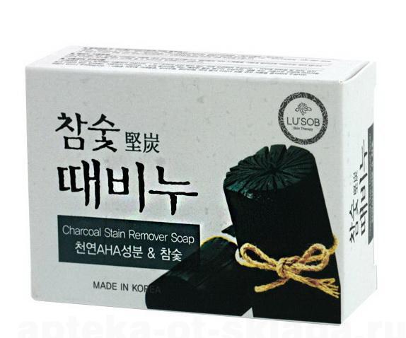DongBang Отшелушивающее мыло с древесным углем 100г N 1