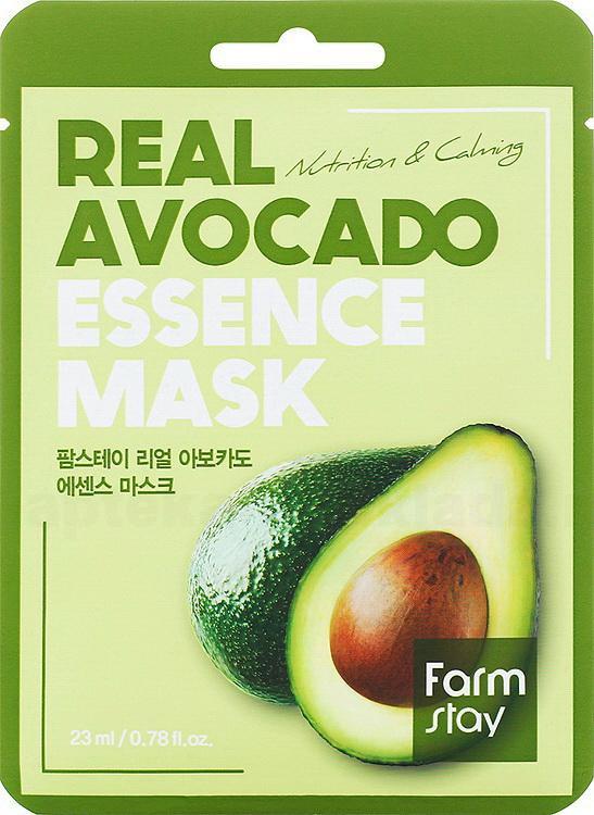 FarmStay Тканевая маска для лица с экстрактом авокадо 23мл N 1