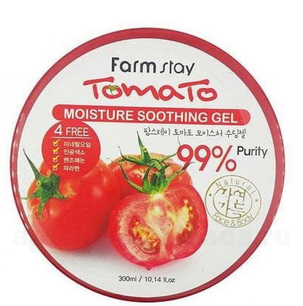 FarmStay Увлажняющий успокаивающий гель с экстрактом томата 300мл N 1