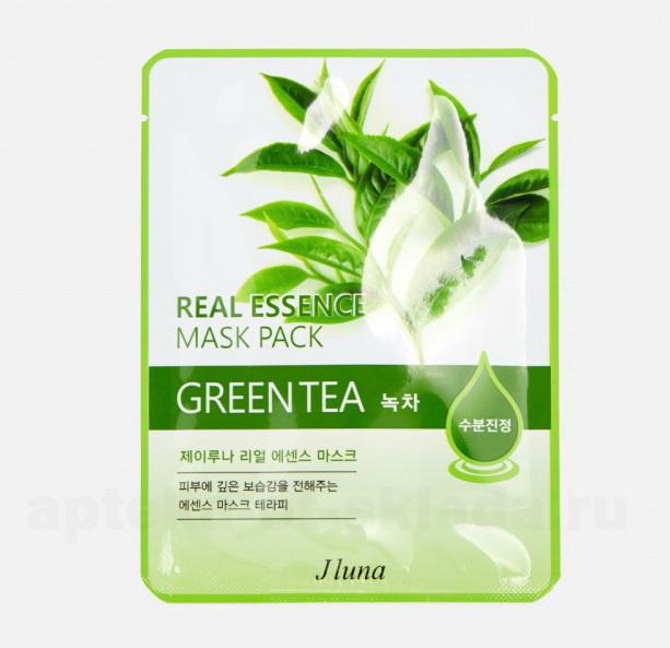 JLuna Тканевая маска с зеленым чаем 25мл N 1