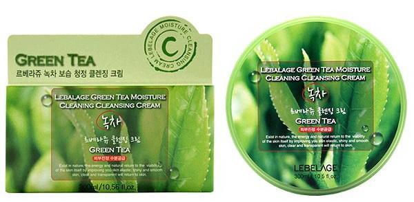 Lebelage Очищающий крем для снятия макияжа с экстрактом зеленого чая 300мл N 1