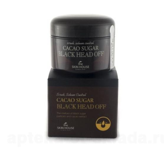 The Skin House Скраб против черных точек с коричневым сахаром и какао 50г N 1