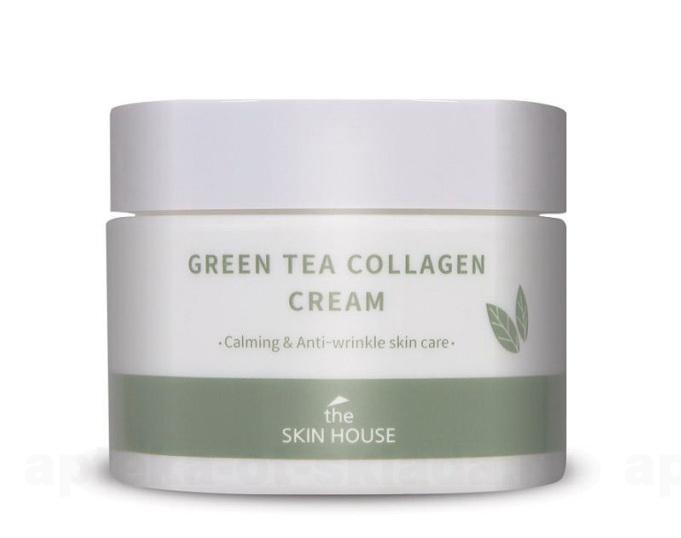 The Skin House Успокаивающий крем на основе коллагена и экстракта зелёного чая 50мл N 1
