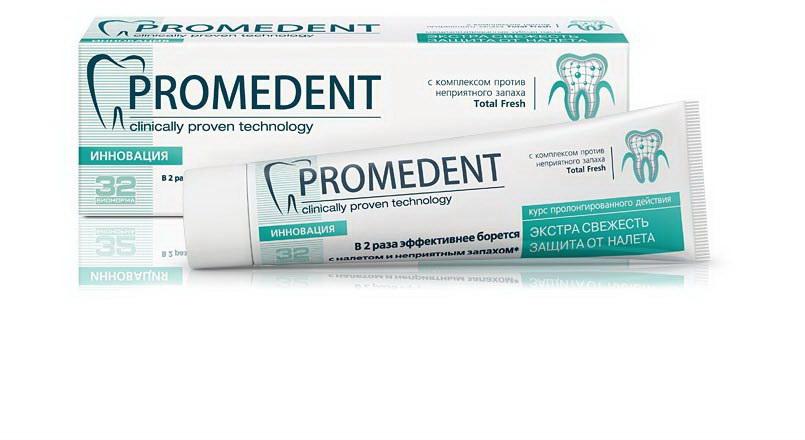 32 бионорма Promedent з/паста 90мл экстра свежесть/защита от налета N 1