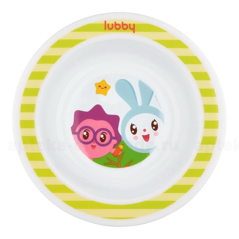 Lubby тарелка пластиковая 200мл /20914/ 4+мес