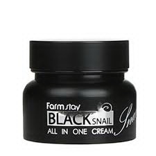 FarmStay Black Snail крем для лица с муцином черной улитки 100мл