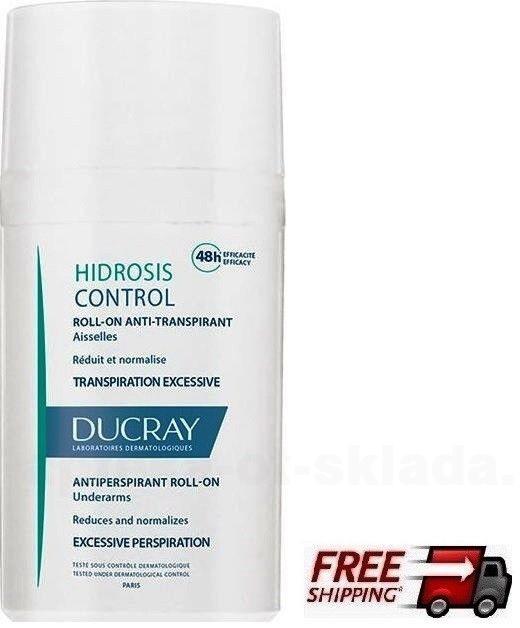 Ducray Hidrosis Control дезодорант-антиперспирант шариковый 40 мл