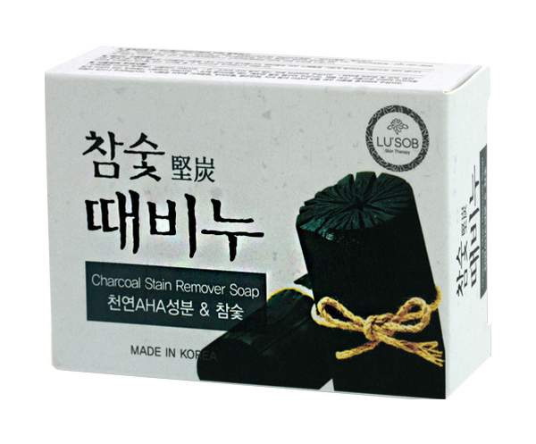 DongBang мыло отшелушивающее с древесным углем 100г