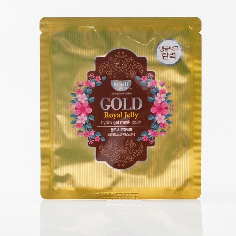 Koelf Gold Royal Jelly маска для лица гидрогелевая с коллоидным золотом/пчелиным маточным молочком 30г