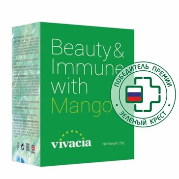 Vivacia Beauty Immune Комплекс для кожи, волос и ногтей стики со вкусом манго N10