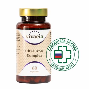 Vivacia Железо, витамины и минералы капс N 60