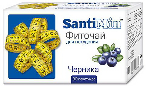 Чай Сантимин черника ф/п N 30