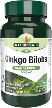 Natures Aid Гинкго билоба 6000 мг таб N90