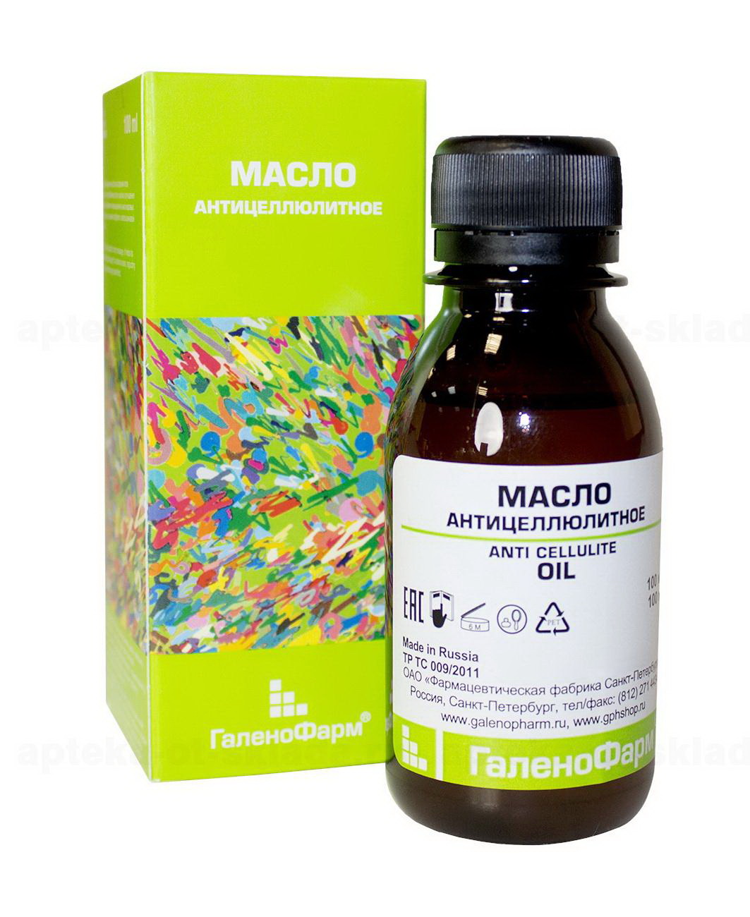 Аромакосметикс масло антицеллюлитное 100мл N 1