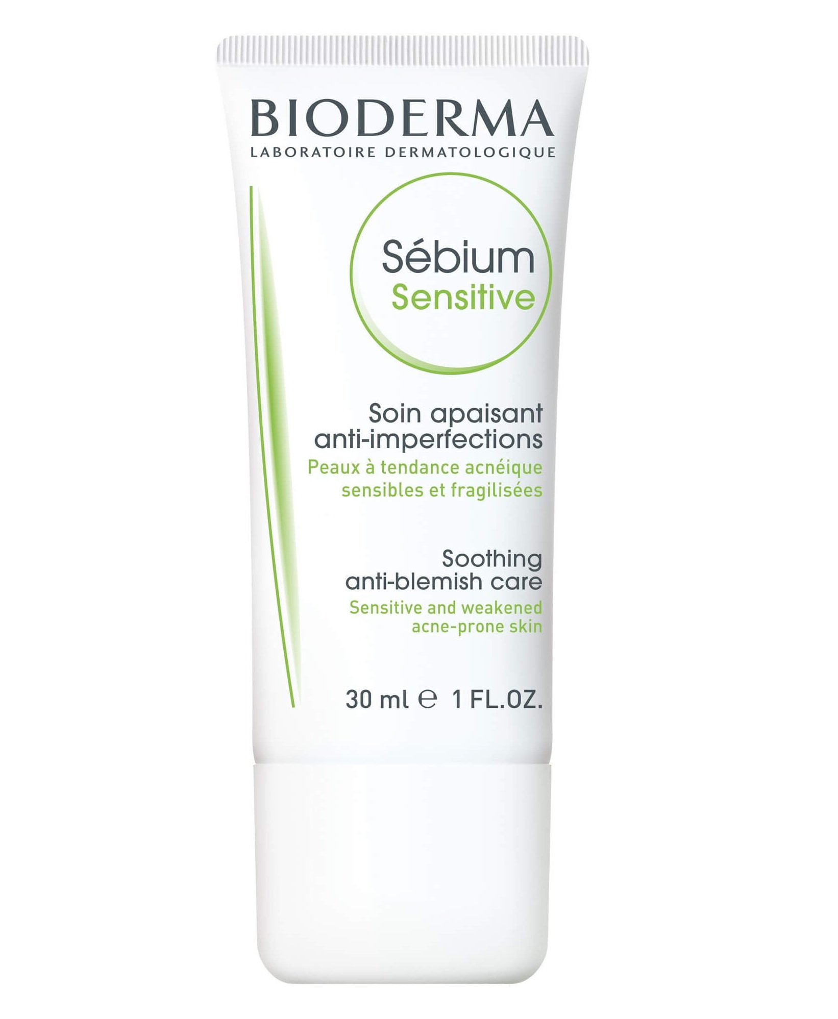 Bioderma Sebium Sensitive крем для чувствительной кожи с акне в период лечения медикаментами 30мл