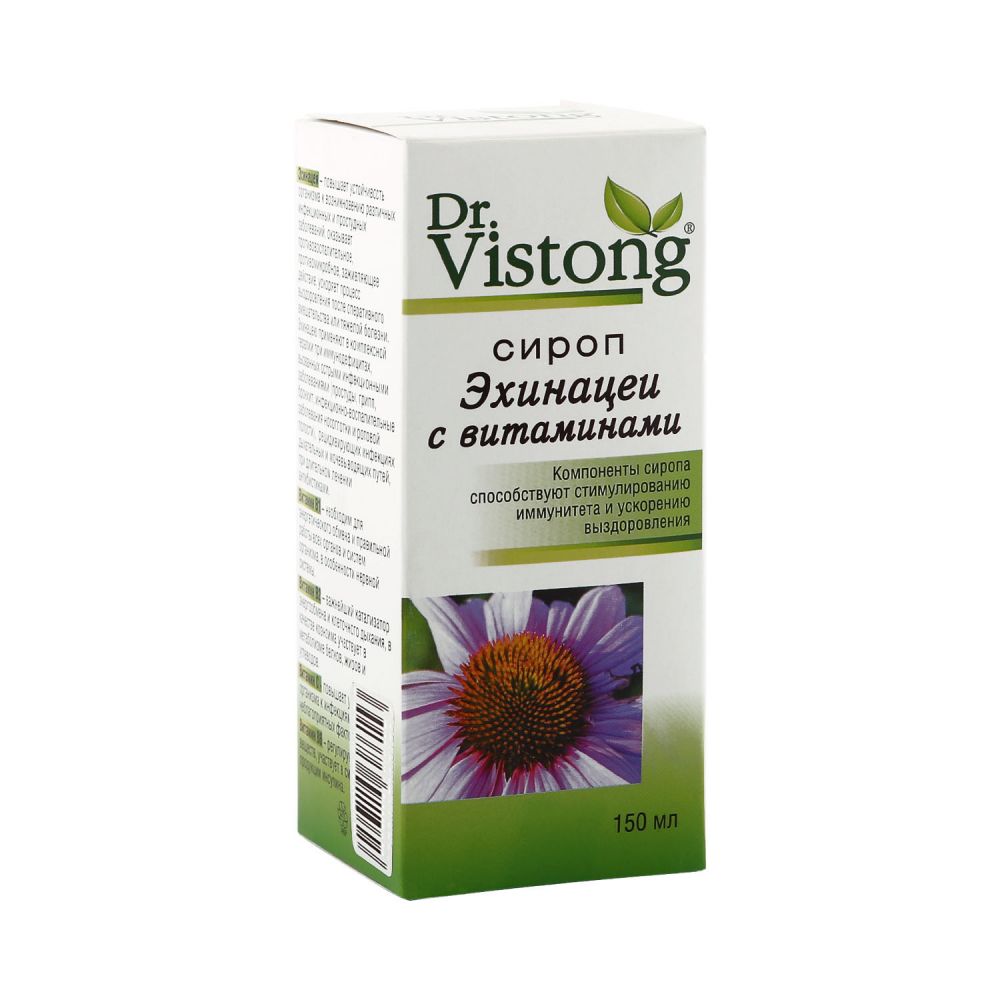 Dr. Vistong сироп эхинацеи с витаминами 150 мл N 1
