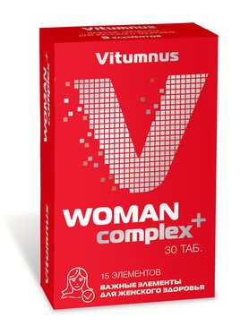 Vitumnus Витаминно-минеральный комплекс для женщин таб N30