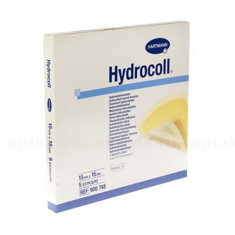 Hartmann повязка Hydrocoll 15х15см стерильн гидроколлоидная N 5