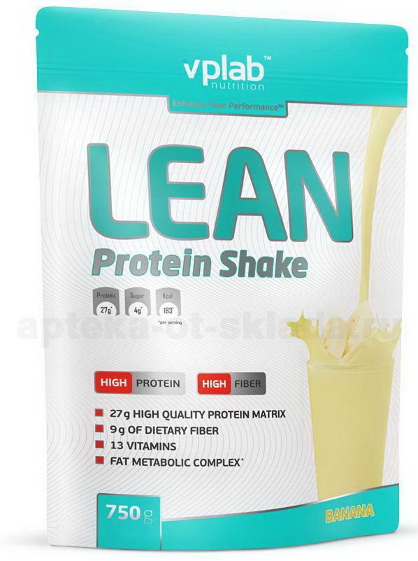 Lean Protein Shake порошок для приг коктейля со вкусом банана 750г пакет N 1