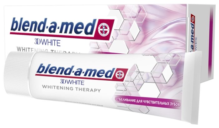 Blend-a-med зубная паста 3D white отбеливание для чувствительных зубов 75 мл
