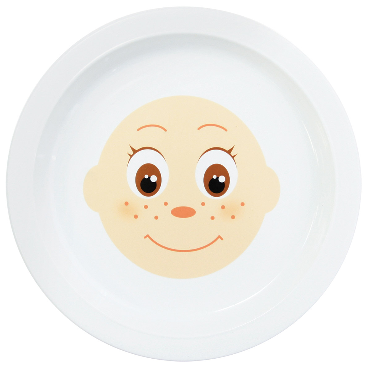 Lubby тарелка для вторых блюд фантазерка /14125/ 6+мес