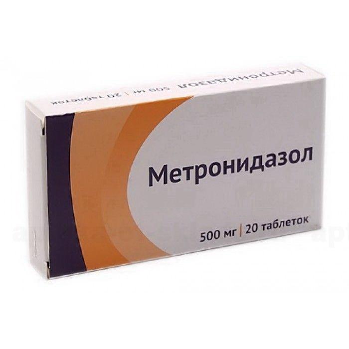 Метронидазол Озон таб 500мг N20