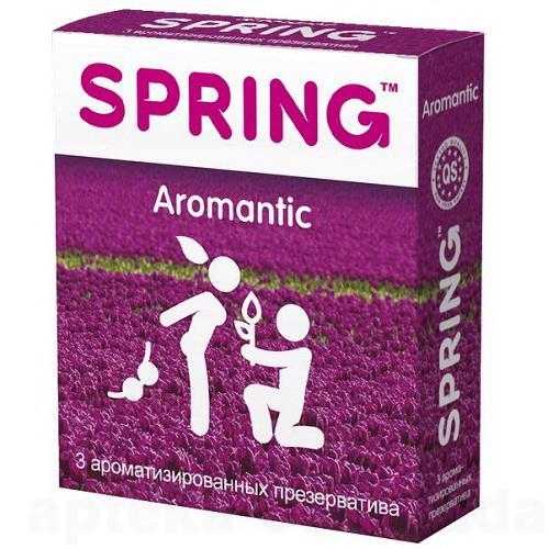Spring презерватив aromantic ароматизированный латексный N 3
