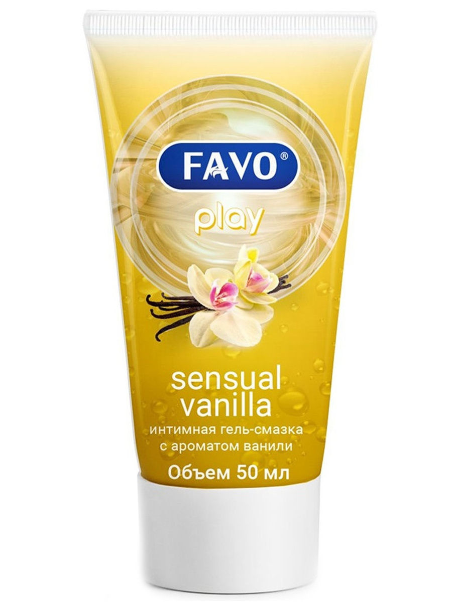 Favo play интимная гель-смазка 50мл аромат ванили