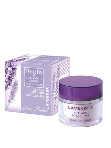 Herbs of Bulgaria Lavender Омолаживающий увлажняющий дневной крем для лица 50мл