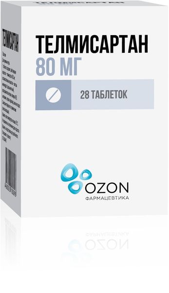 Телмисартан Озон тб 80мг N 28