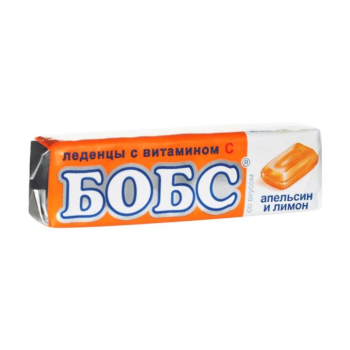 Леденцы Бобс с витамином С апельсин/лимон БАД N 10