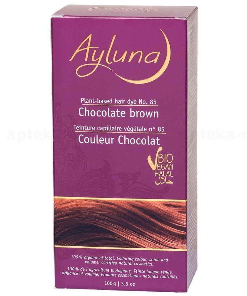 Ayluna краска для волос номер 85 шоколадный коричневый 100 г