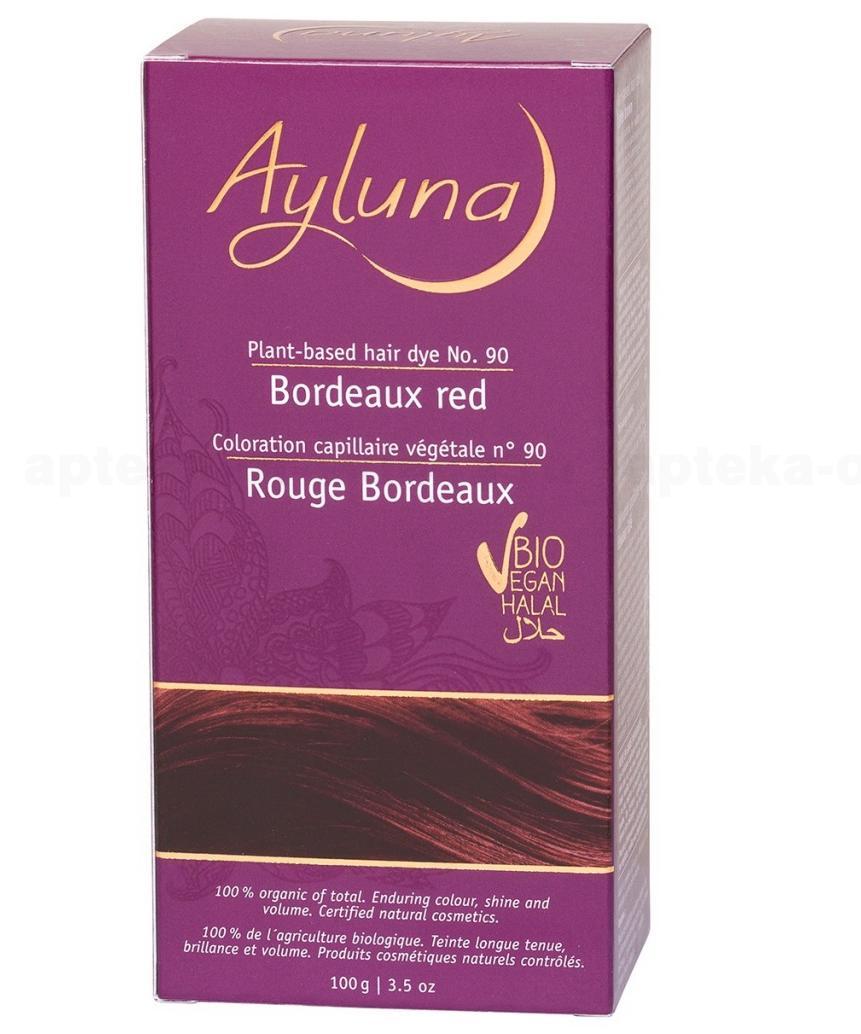 Ayluna краска для волос номер 90 бордо-красный 100 г N 1