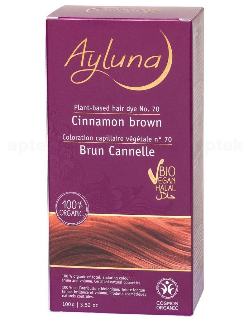 Ayluna краска для волос номер 70 коричный коричневый 100 г