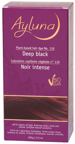 Ayluna краска для волос номер 110 иссиня-черный 100 г
