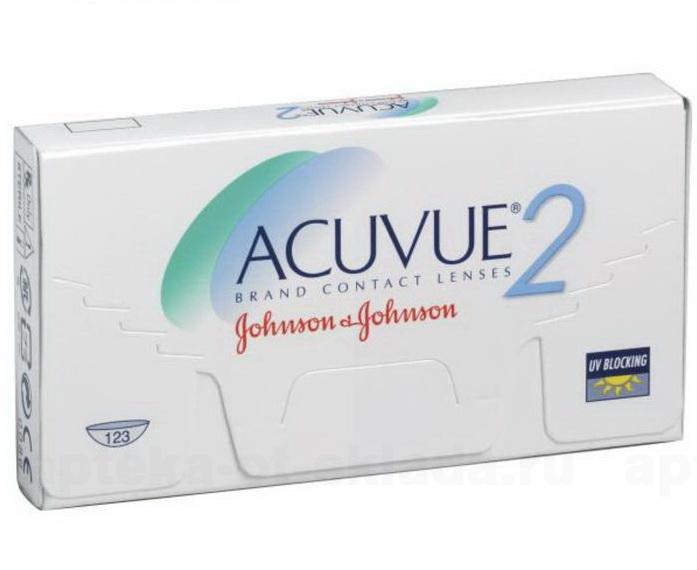 Линзы контактные Acuvue 2 8.7/ +2.75 N 6