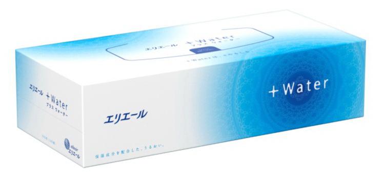 ELLEAIR Water Салфетки бумажные в коробке двухслойные с увлажняющими компонентами N 180